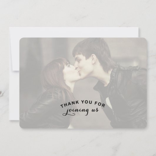 VERLIES EN BEDANKT SCRIPT | BEDANKT DOOR JE FOTO (Achterkant)