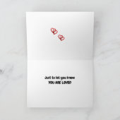 VERLIES EN EEN BLAUW ROOS VOOR DE KAART "JIJ" (Binnen)