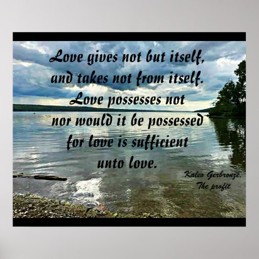 VERLIES GEEFT NIET MAAR HET ZELF poster (Voorkant)