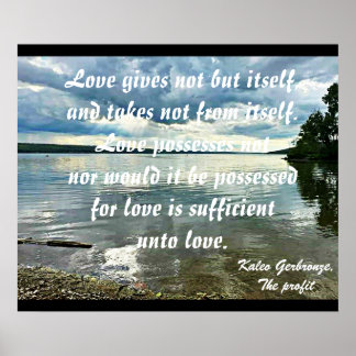 VERLIES GEEFT NIET MAAR HET ZELF poster