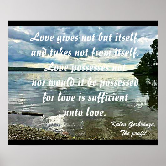 VERLIES GEEFT NIET MAAR HET ZELF poster (Voorkant)