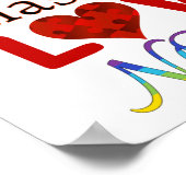 VERLIES GEEN WOORDEN AUTISME POSTER (Hoek)