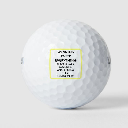 VERLIES GOLFBALLEN (Voorkant)