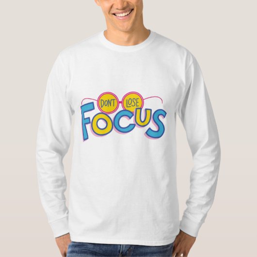 Verlies het Focus Basic T-shirt met lange mouwen n (Voorkant)