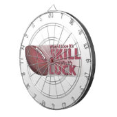 Verlies het Football van de Vaardigheid Win Luck Dartbord (Voorkant Rechts)