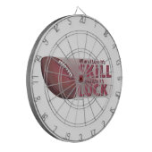 Verlies het Football van de Vaardigheid Win Luck Dartbord (Voorkant Links)