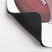 Verlies het Football van de Vaardigheid Win Luck Muismat (Hoek)