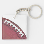 Verlies het Football van de Vaardigheid Win Luck Sleutelhanger (Achterkant)