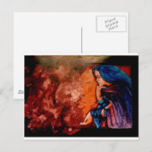 Verlies in gedachten briefkaart (Voorkant / Achterkant)