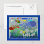 Verlies in kwallen briefkaart (Voorkant / Achterkant)