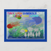 Verlies in kwallen briefkaart (Voorkant)