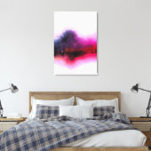 VERLIES IN MISTY HIBISCUS CANVAS PRINT (Insitu (Slaapkamer))