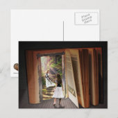 Verlies in verbeelding bij lezen boek briefkaart (Voorkant / Achterkant)