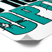 Verlies is geen optie tegen baarmoederhalskanker poster (Hoek)