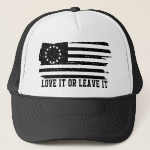 VERLIES IT OF VERLAAT IT-RUSTIGE BEZIG OVER Vlag Trucker Pet