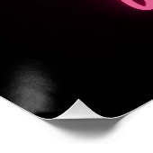 Verlies je geest Vind je ziel, heet roze poster (Hoek)