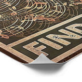 Verlies je geest Vind je ziel Poster (Hoek)