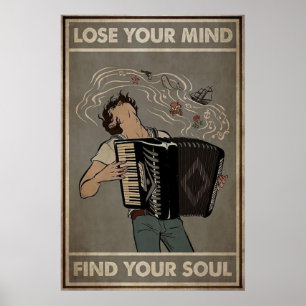 Verlies je geest Vind je ziel Poster