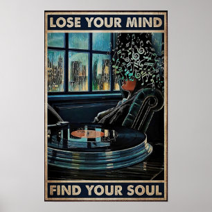 Verlies je geest Vind je ziel Poster
