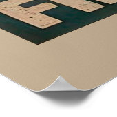 Verlies je geest Vind je ziel Vintage Poster (Hoek)