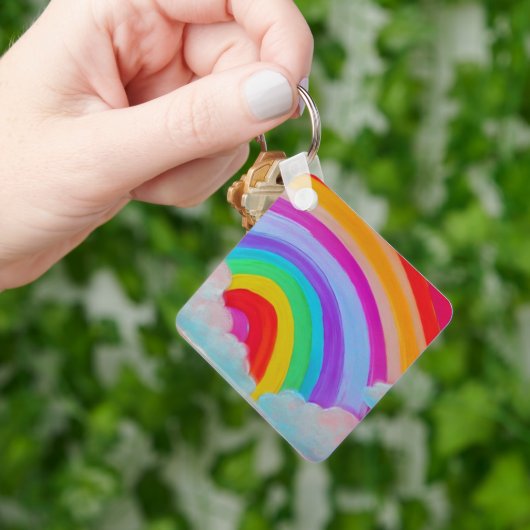 Verlies je sleutel niet. sleutelhanger (Hand)