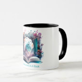 Verlies jezelf in een boek mok (Voorkant rechts)