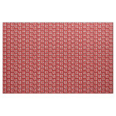 VERLIES Maple Leaf Canada White op Red Stof (Yard (91,4 cm))