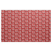 VERLIES Maple Leaf Canada White op Red Stof (Fat Quarter)