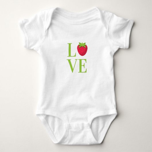 VERLIES MET Cute Strawberry Romper (Voorkant)