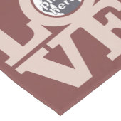 VERLIES MET UW PHOTO-aangepaste tabelrunner Korte Tafelloper (Hoek)