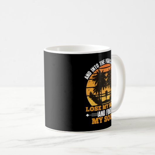 Verlies mijn geest en zoek mijn soep koffiemok (Voorkant rechts)