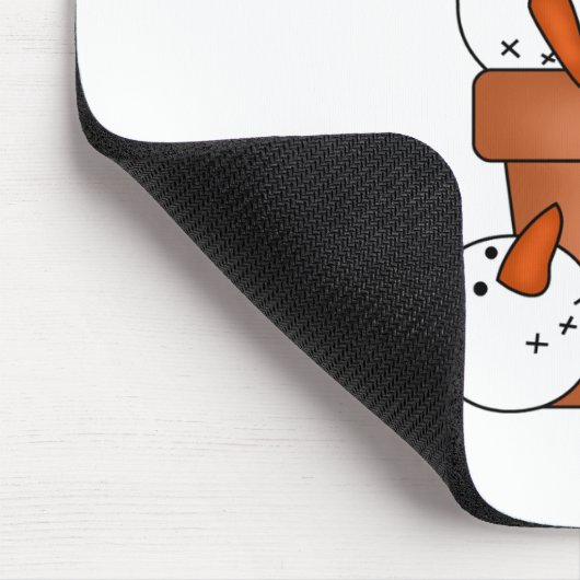 Verlies mijn hoofd vakantie muismat (Hoek)