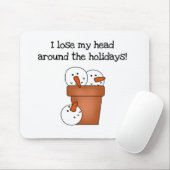 Verlies mijn hoofd vakantie muismat (Met muis)