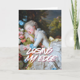 "Verlies Mijn Rand" Kunst Kaart