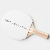 VERLIES modern minimalistisch Tafeltennisbatje (Zijkant)