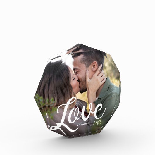 VERLIES Moderne Eenvoudige Script Elegant Keepomwi Fotoblokken (Links)