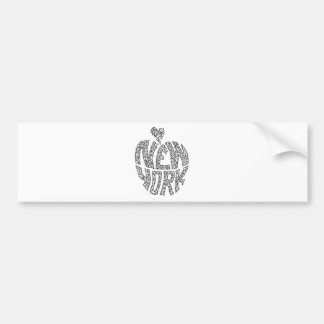 VERLIES NIEUWE YORK BUMPERSTICKER