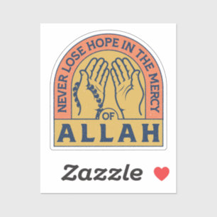 Verlies nooit de hoop op de barmhartigheid van All Sticker