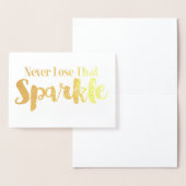 Verlies nooit die spleet folie kaarten (Display)