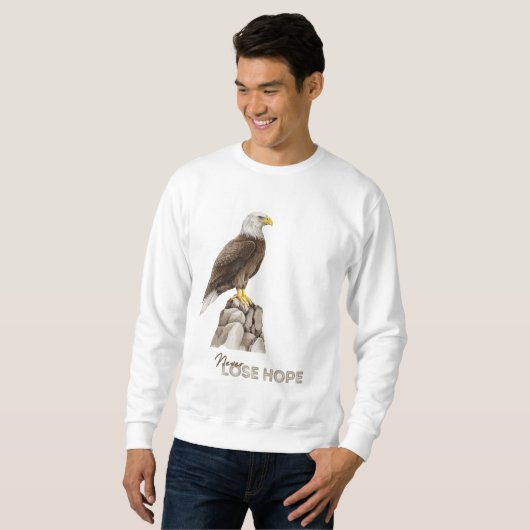 Verlies nooit het sweatshirt van Hope Falcon (Voorkant volledig)