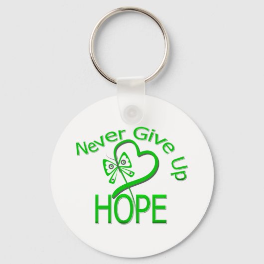 Verlies nooit hoop op traumatische hersenletsels sleutelhanger (Voorkant)