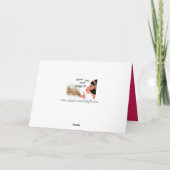 "Verlies nooit je kraag!" Kaart (Achterkant)