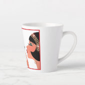 "Verlies nooit je kraag!" Latte Mok (Rechts)