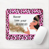 "Verlies nooit je kraag!" Muismat (Met muis)