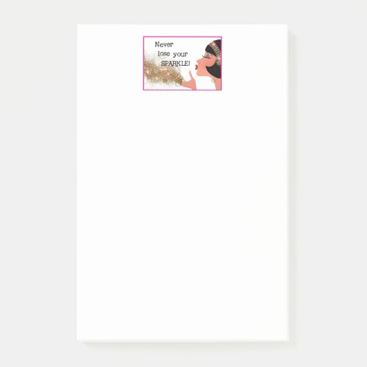 "Verlies nooit je kraag!" Post-it notities Post-it® Notes (Voorkant)