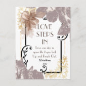 VERLIES STAPPEN IN Art Briefkaart (Voorkant)