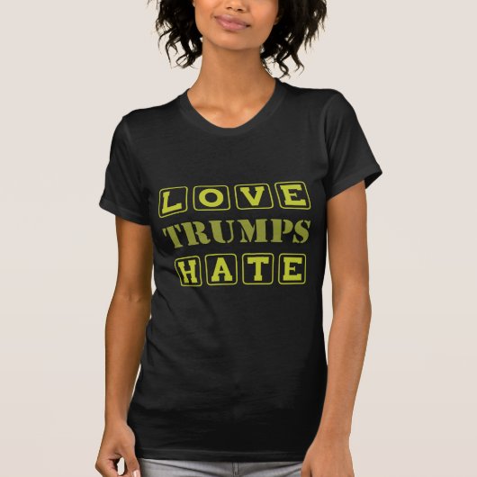 VERLIES TRUMPS HATE T-SHIRT (Voorkant)