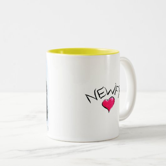 VERLIES TWEEKLEURIGE KOFFIEMOK (Voorkant rechts)