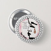 Verlies van Baby-knop Ronde Button 5,7 Cm (Voorkant /achterkant)