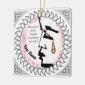 Verlies van Baby-Ornament Keramisch Ornament (Links)